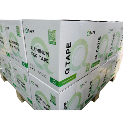 Q Tape Aluminum FSK tape size 3"x 40 yard