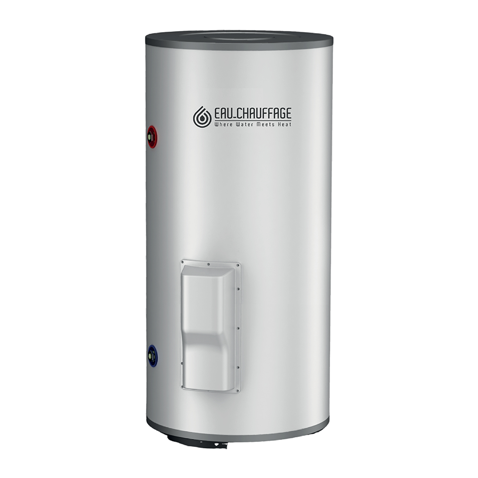 CHAUFFAGE-Electric-Water-Heater-Vertical EAU-CHAUFFAGE Electric Water Heater Vertical type SS-304 Capacity 300L, Power 9Kw,380v - 3Phase - Image 1