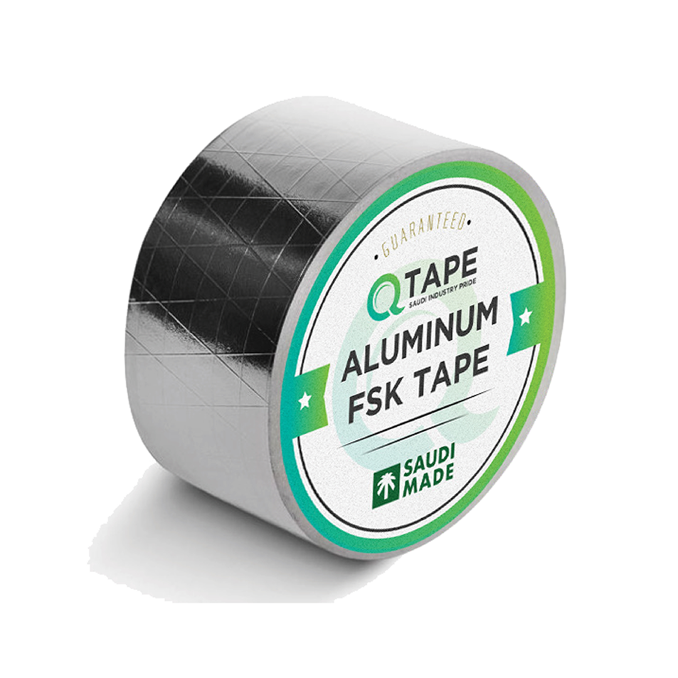 Q-Tape-Aluminum-Foil-tape-size-3″x-40-yard Q Tape Aluminum Foil tape size 3"x 40 yard - Image 1