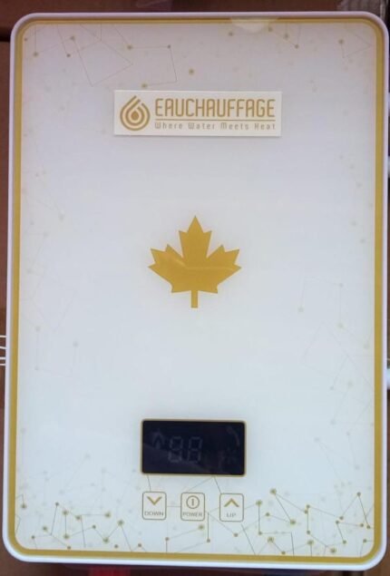 EAU-CHAUFFAGE Tankless Electric water heaters, 220V single phase ,6.5 KW model EC01 سخان مياه كهربائي بدون خزان من اوو شوفاج موديل EC01 220 فولت أحادي الطور بقوة 6.5 كيلوواط